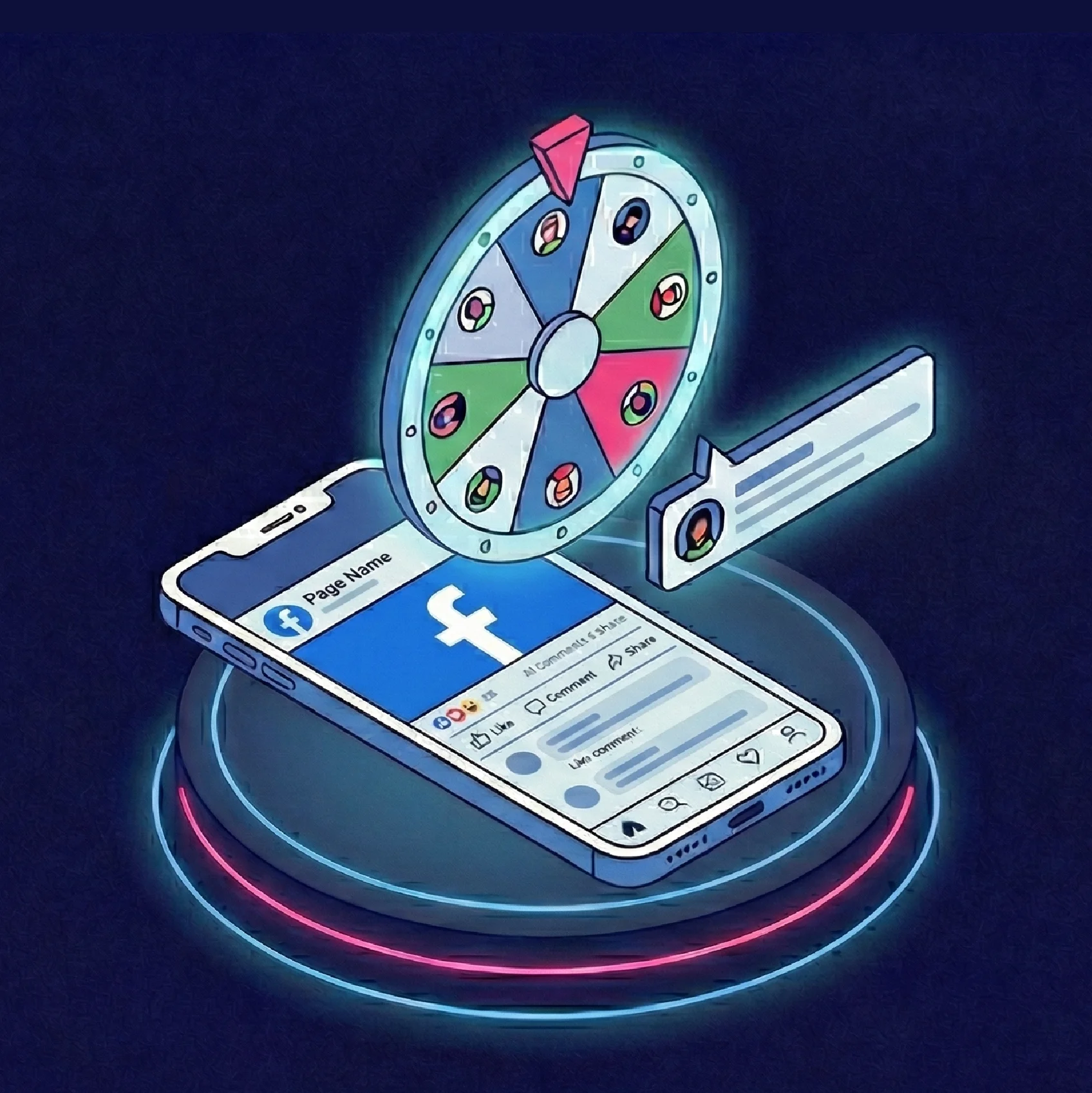 Facebook Likes & Comment Picker